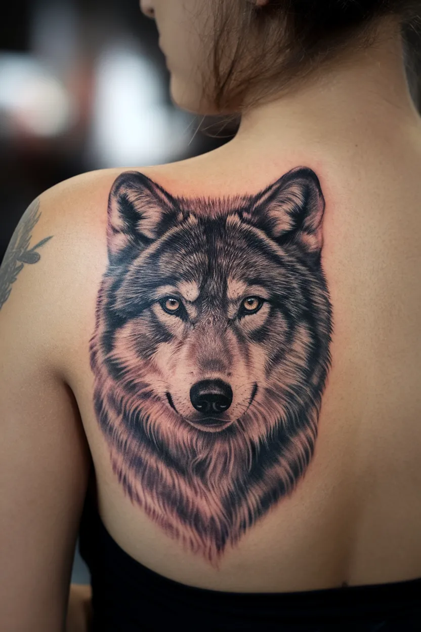 Lone Wolf Tattoo 6