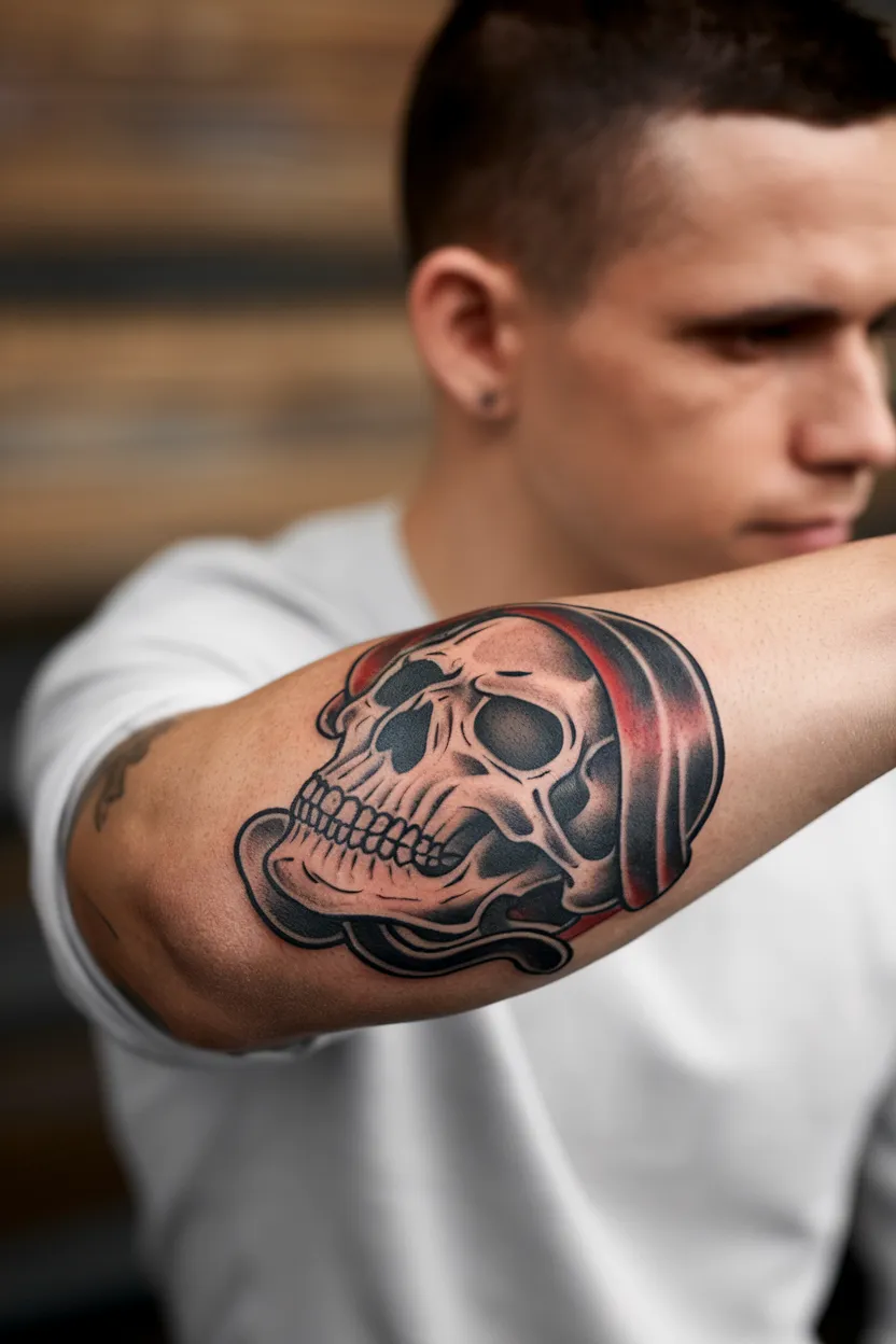 Pirate Skull Tattoo