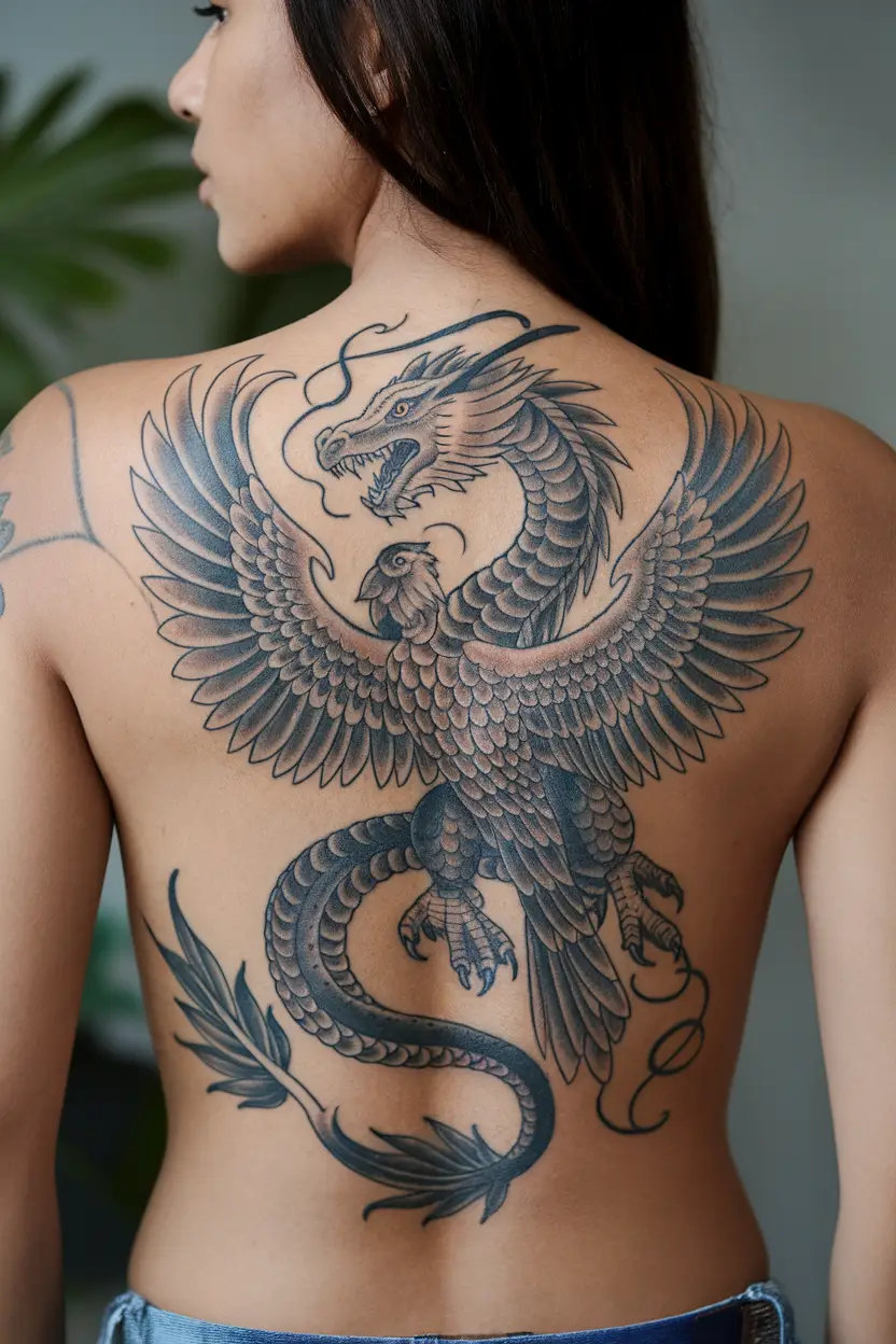 Dragon and Phoenix Combination