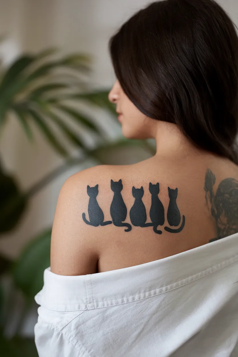Four Cats Tattoo