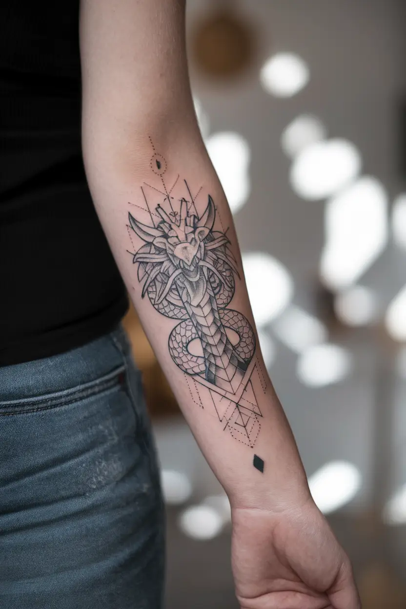 Geometric Dragon