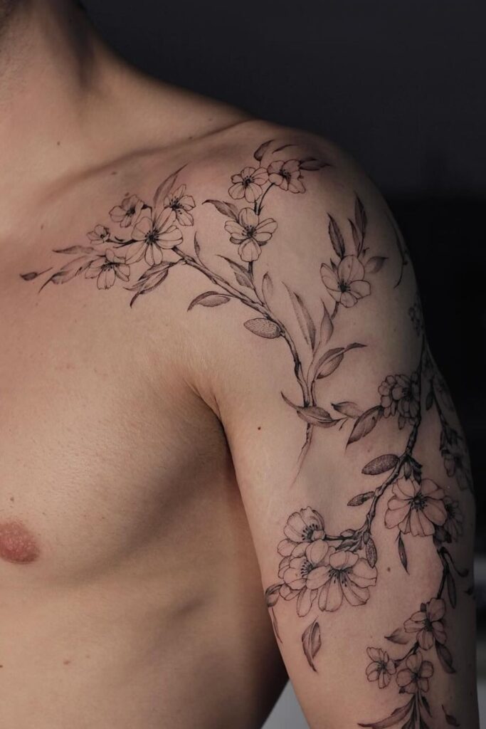 Men s Shoulder Tattoo Ideas 