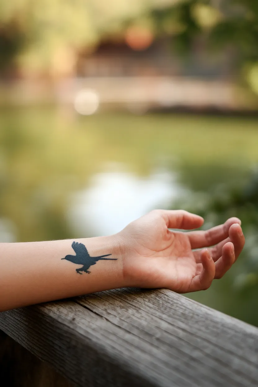 Dainty Bird Silhouettes