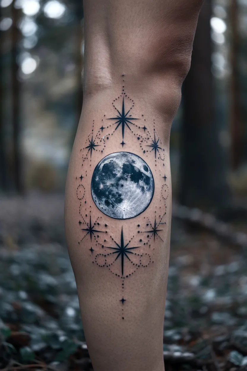 Celestial Bodies (moon and Stars)
