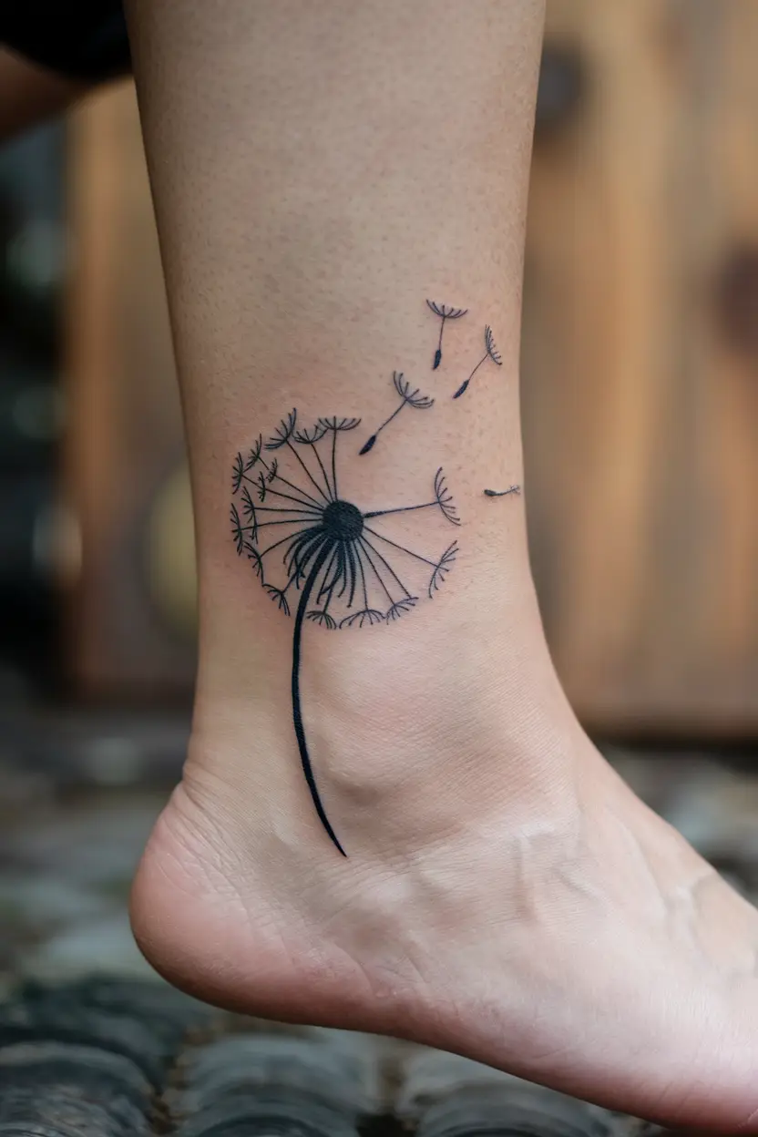 Dandelion Tattoo