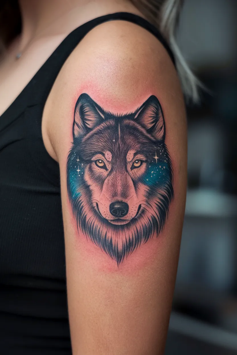 Lone Wolf Tattoo 7
