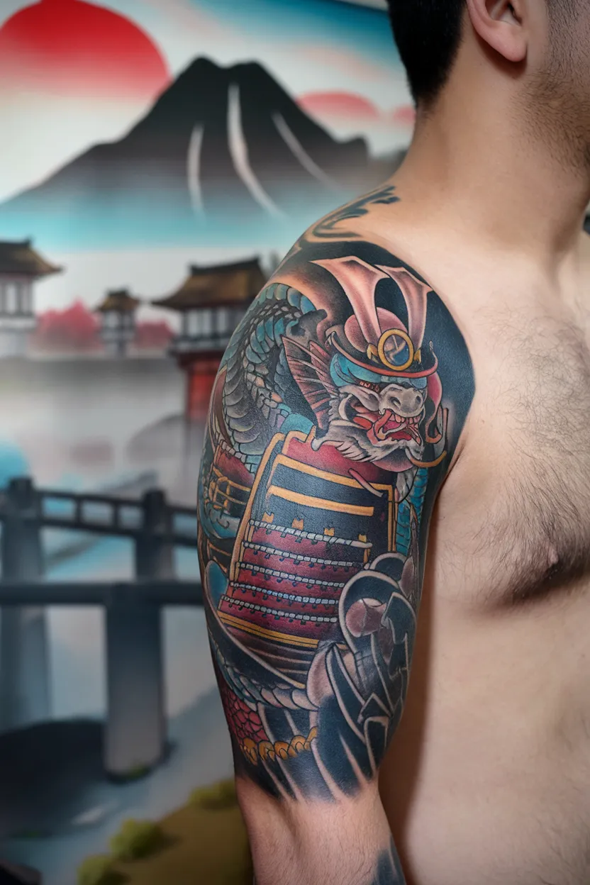 Unique Japanese Dragon Tattoo 17