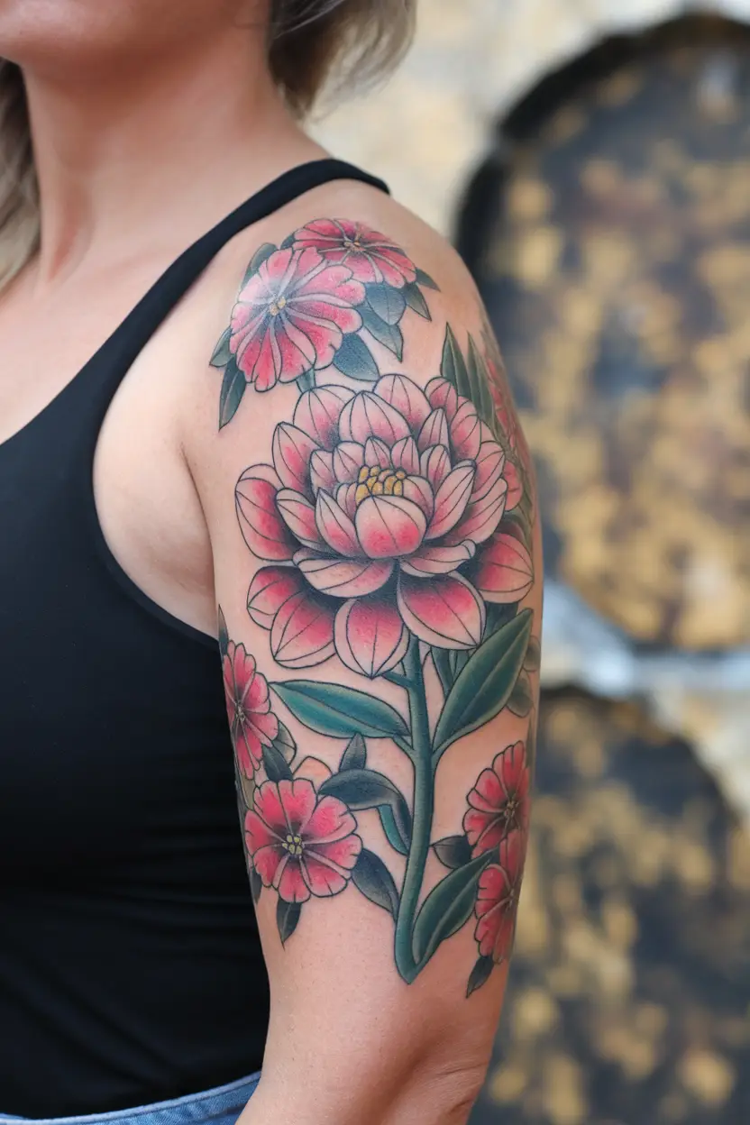 Flower Tattoo Design