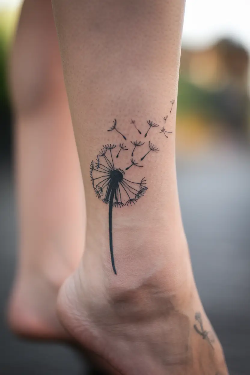 Dandelion Tattoo