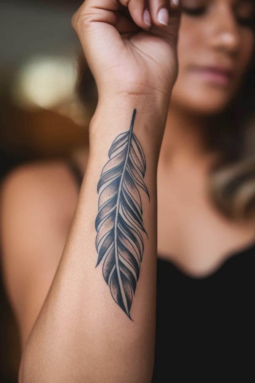 Phoenix Feather Design