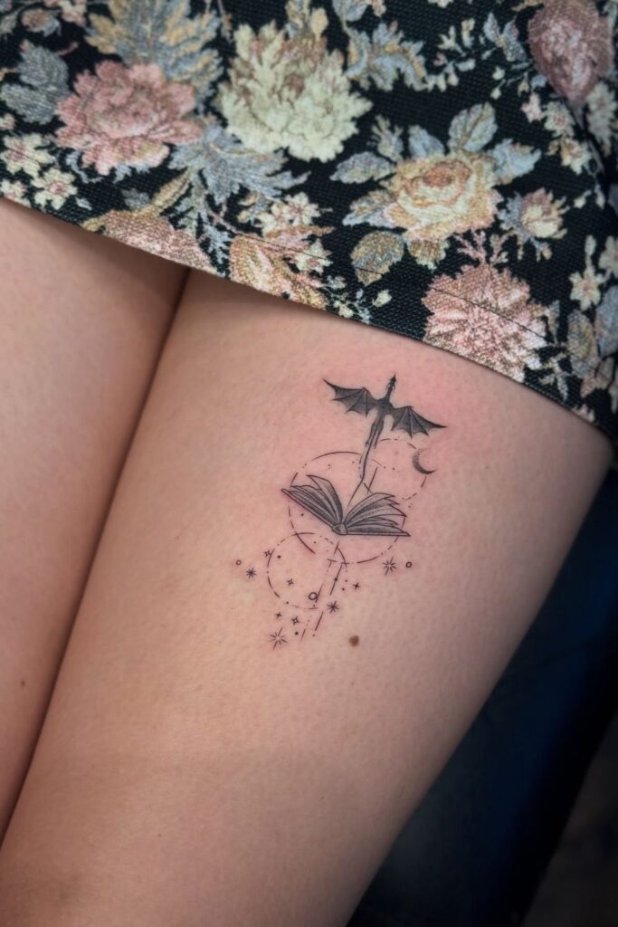 Thigh Tattoos for Women