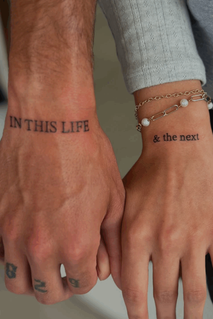Couple Tattoo Ideas 