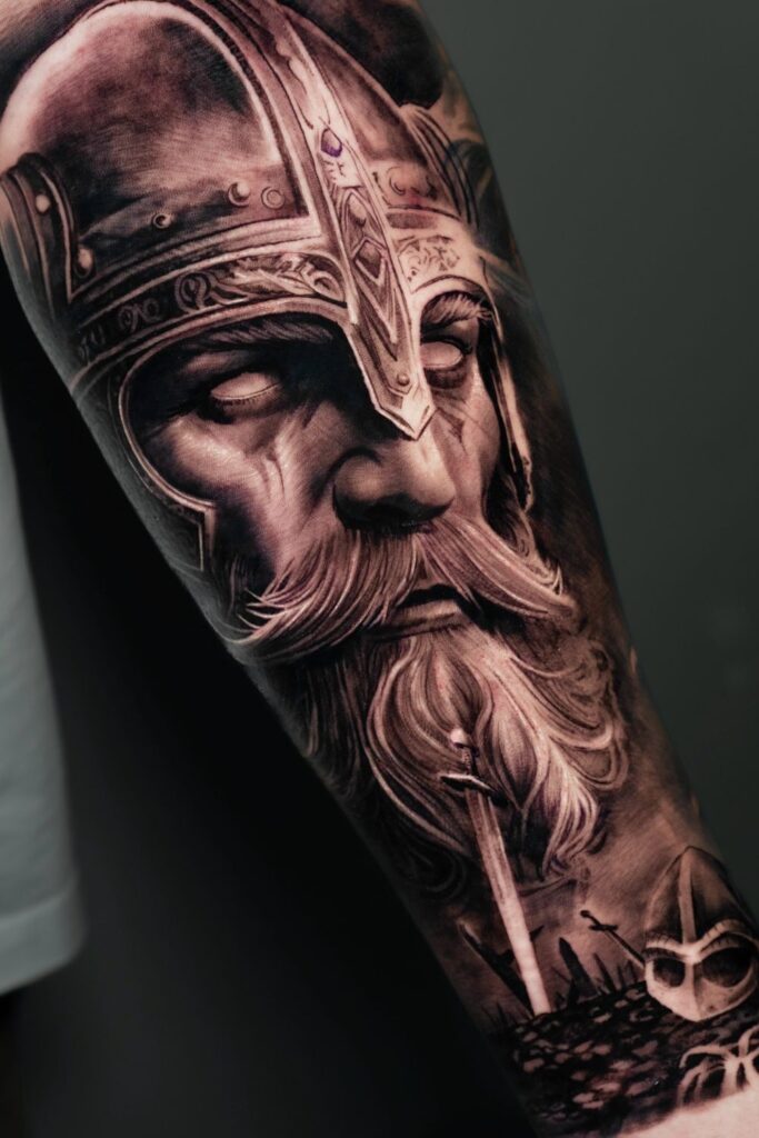 viking warrior tattoos