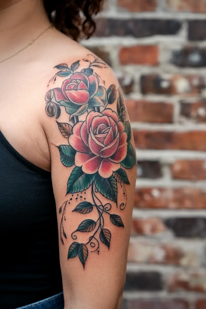 Floral Tattoo