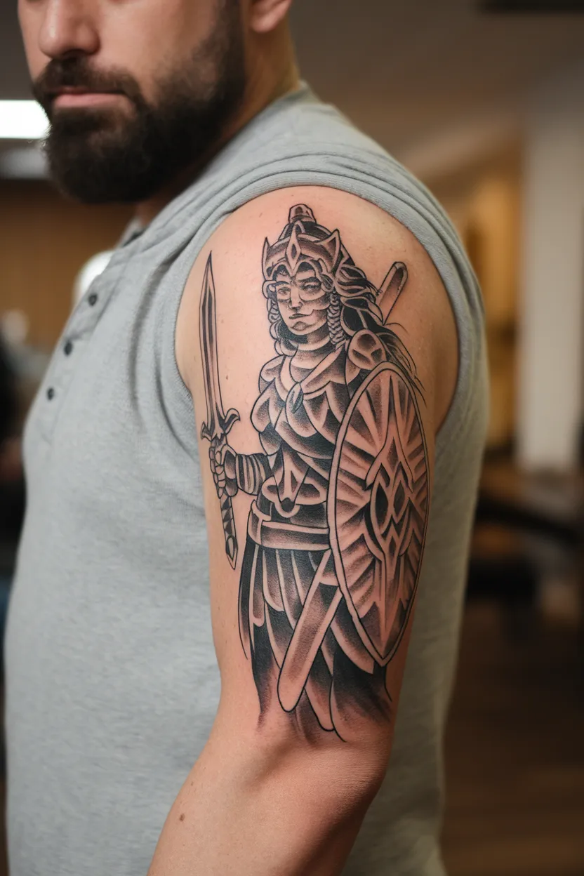 Warrior Goddess Tattoo