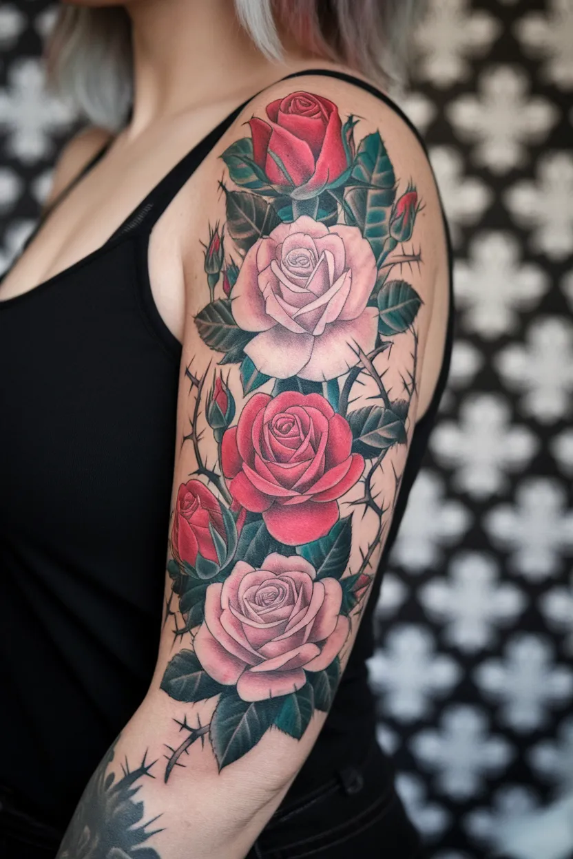 Rose Arm Sleeve