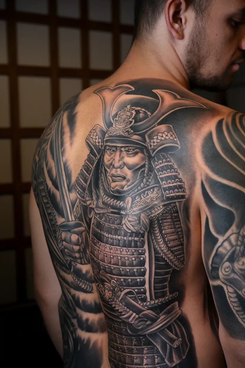 Samurai Warrior Tattoo