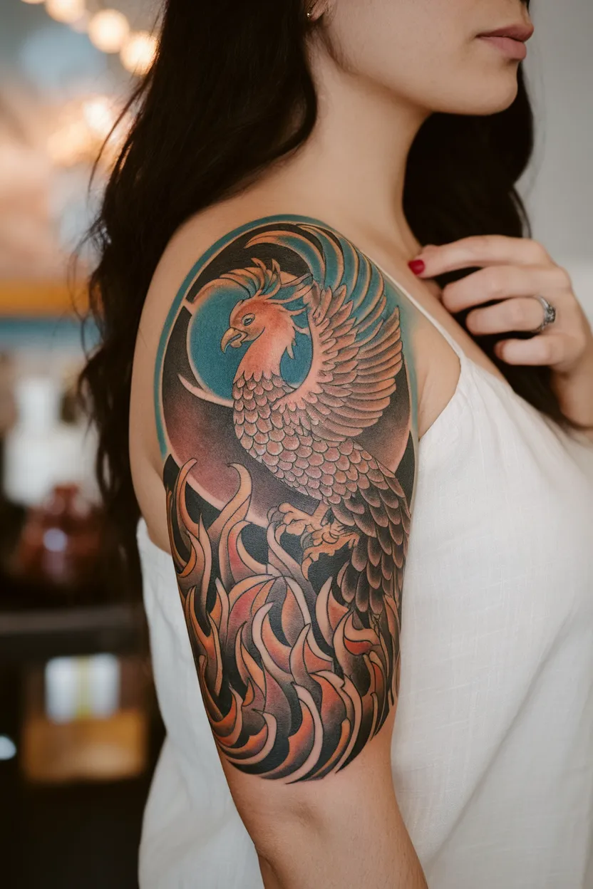 Japanese-Style Phoenix