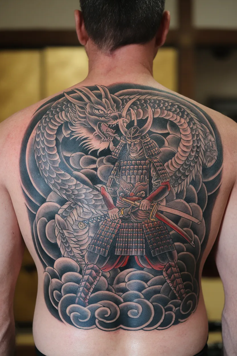 Unique Japanese Dragon Tattoo 5