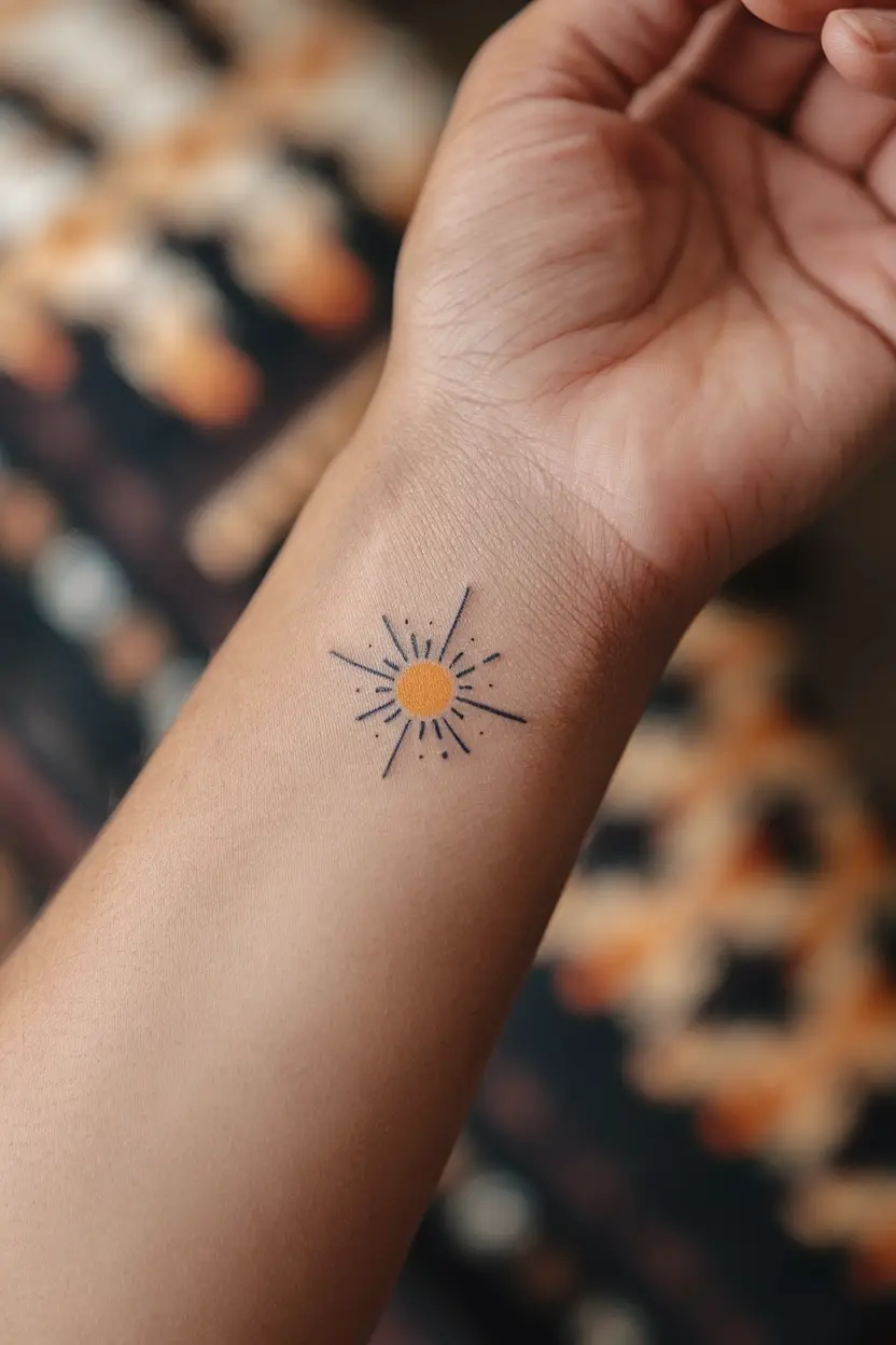 Sun Tattoo