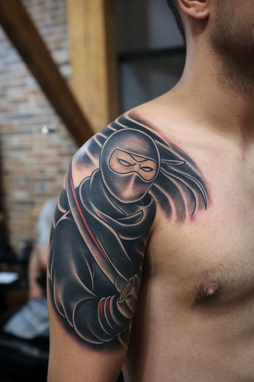 Ninja Warrior Tattoo