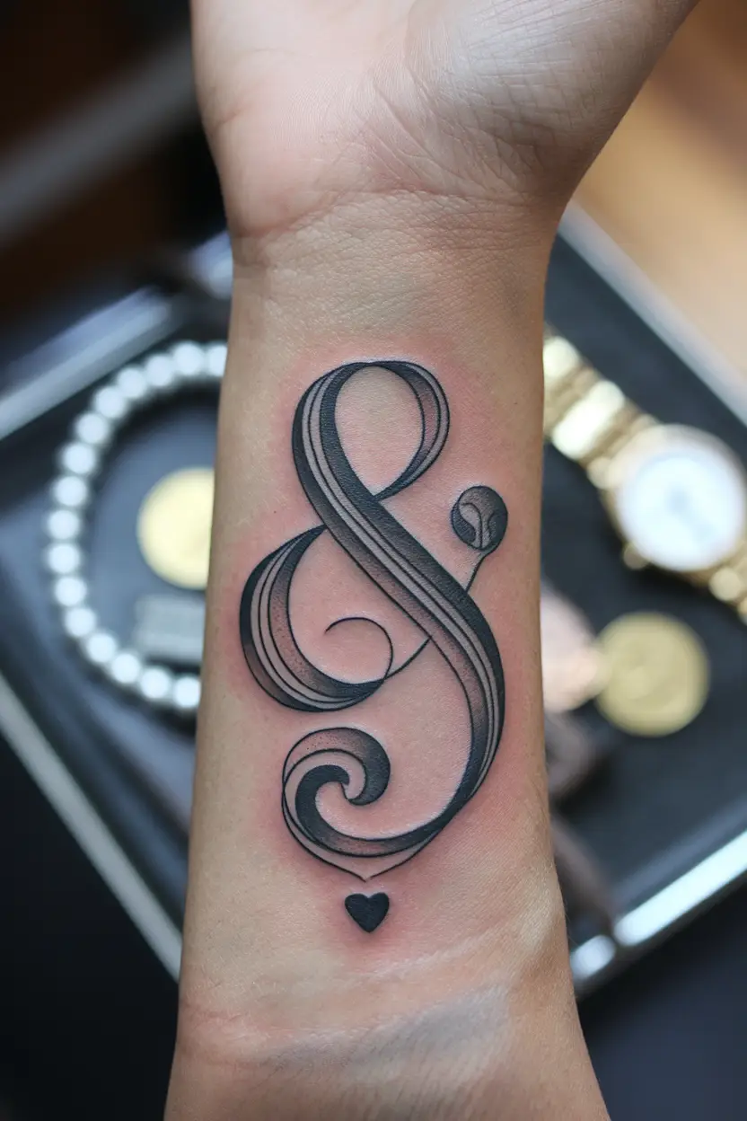 Ampersand Tattoo
