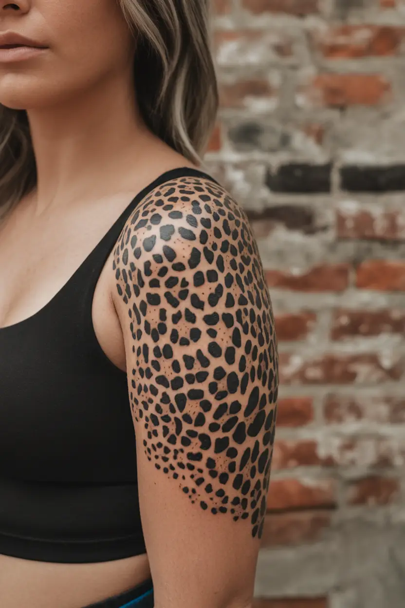 Leopard Spots Tattoo