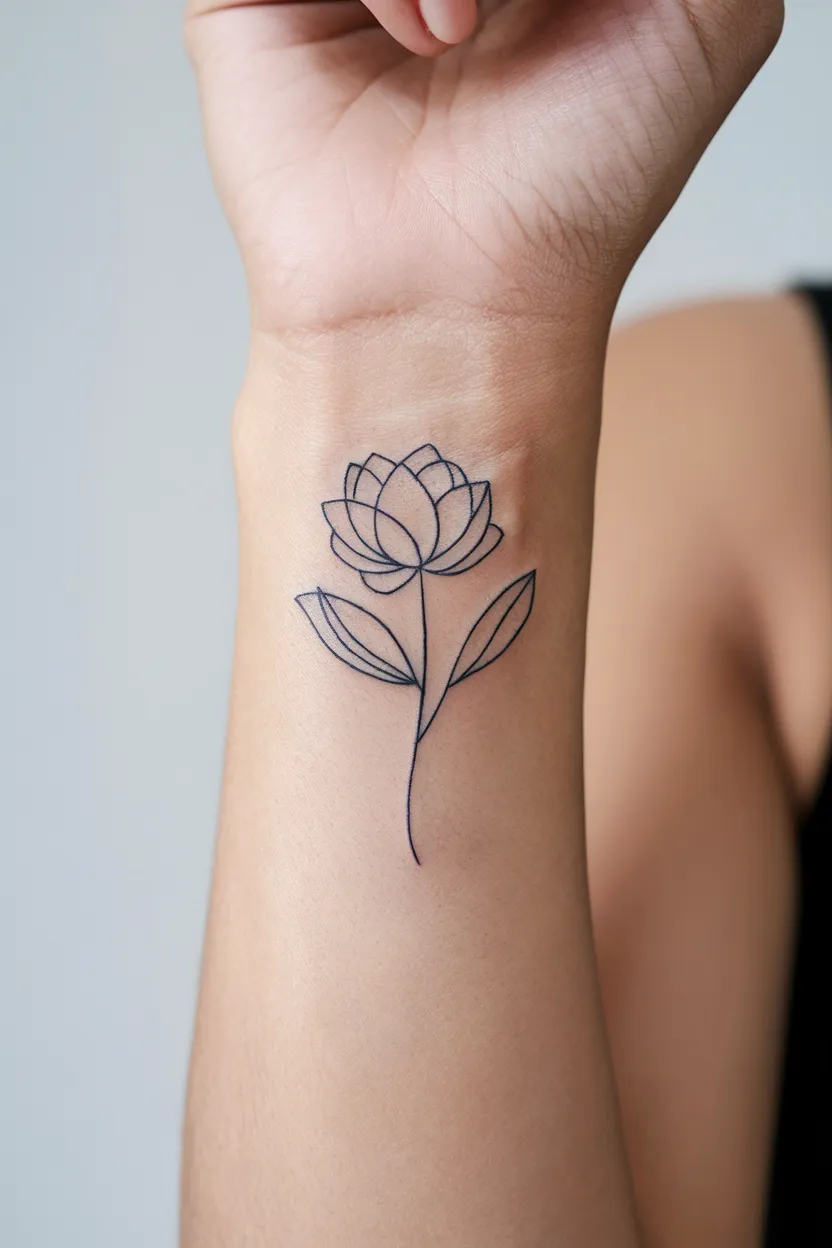 Minimalist Flower Design