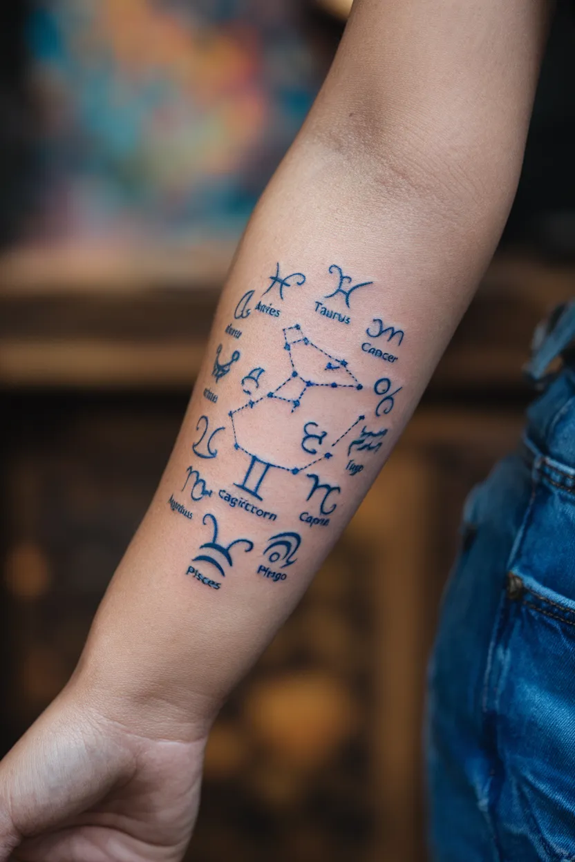Zodiac Constellation