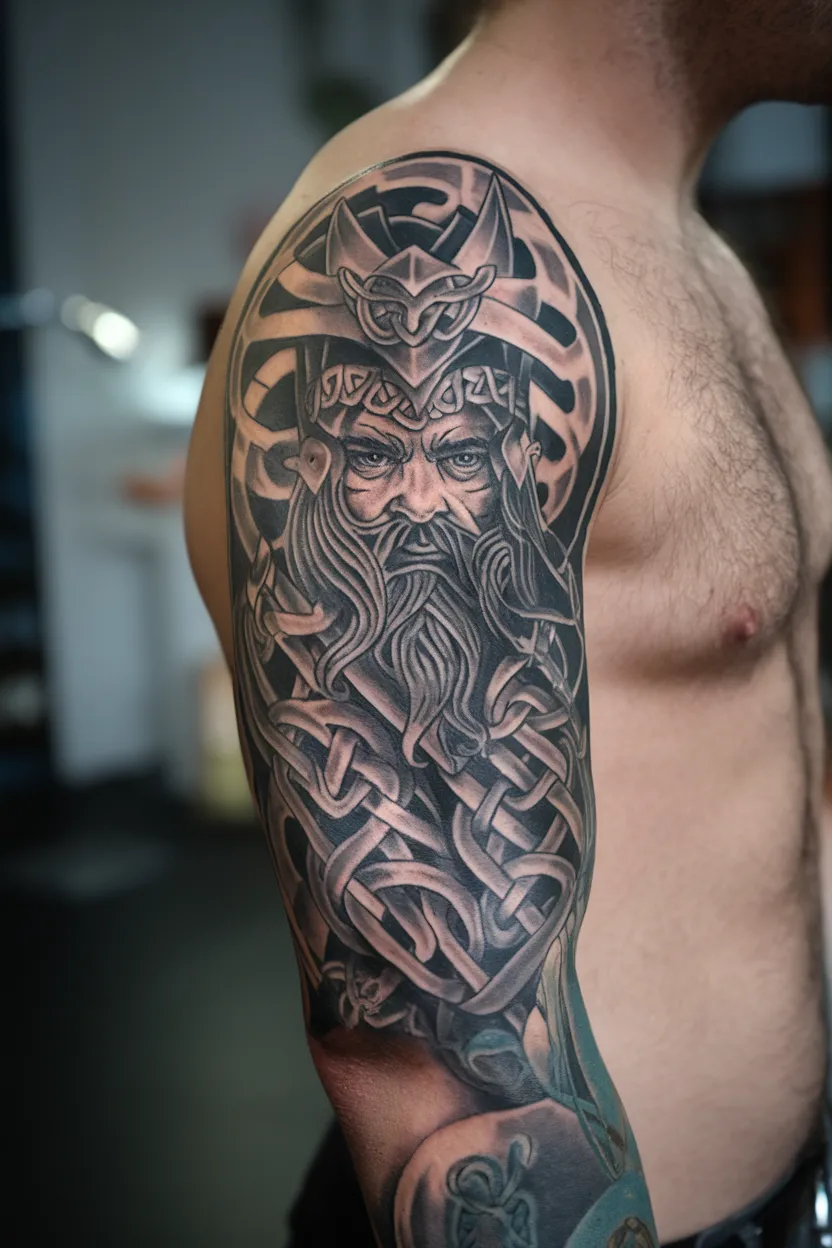 Celtic Warrior Tattoo
