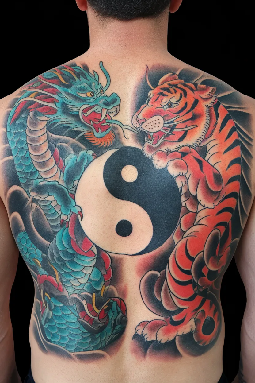 Unique Japanese Dragon Tattoo 8