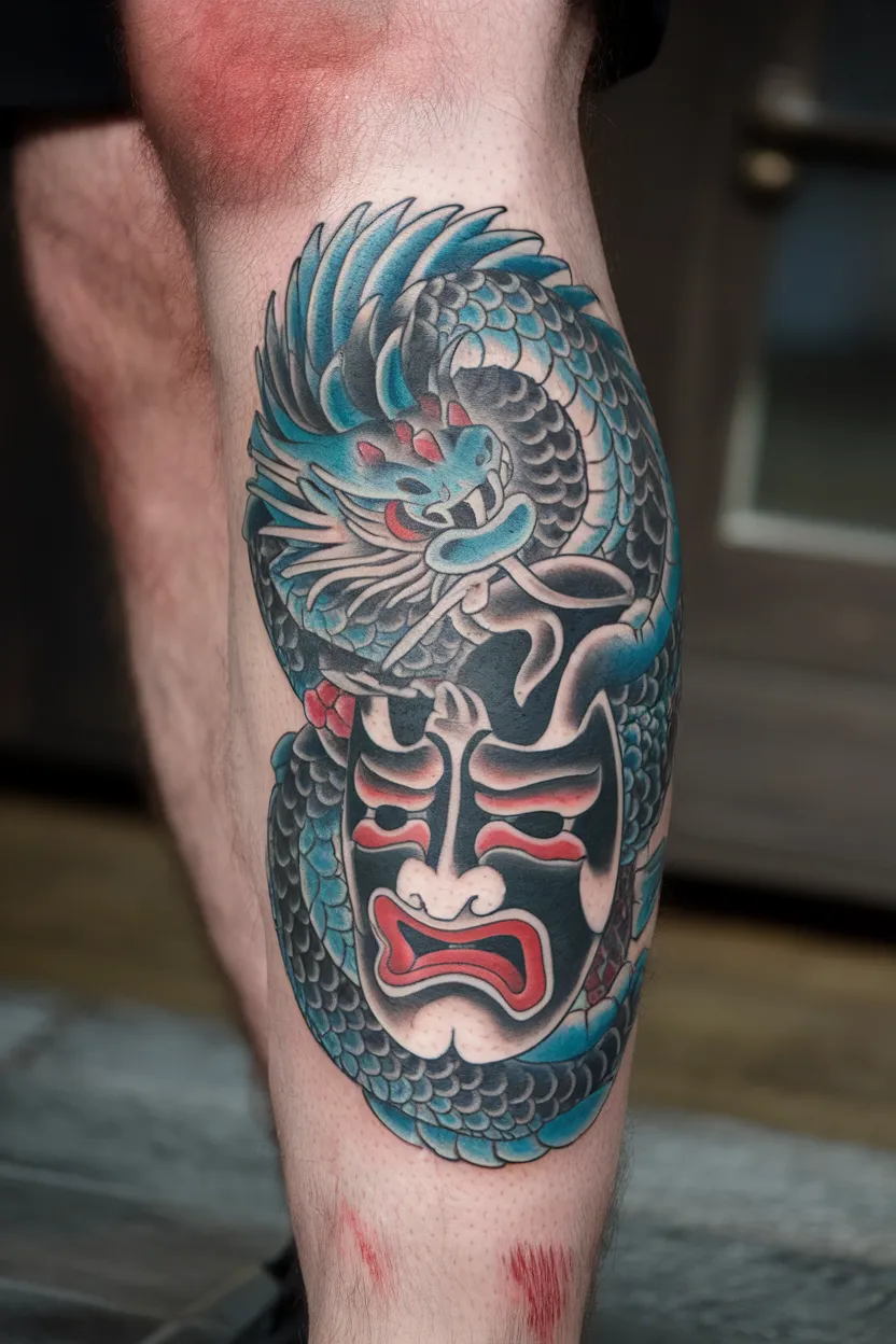 Unique Japanese Dragon Tattoo 16