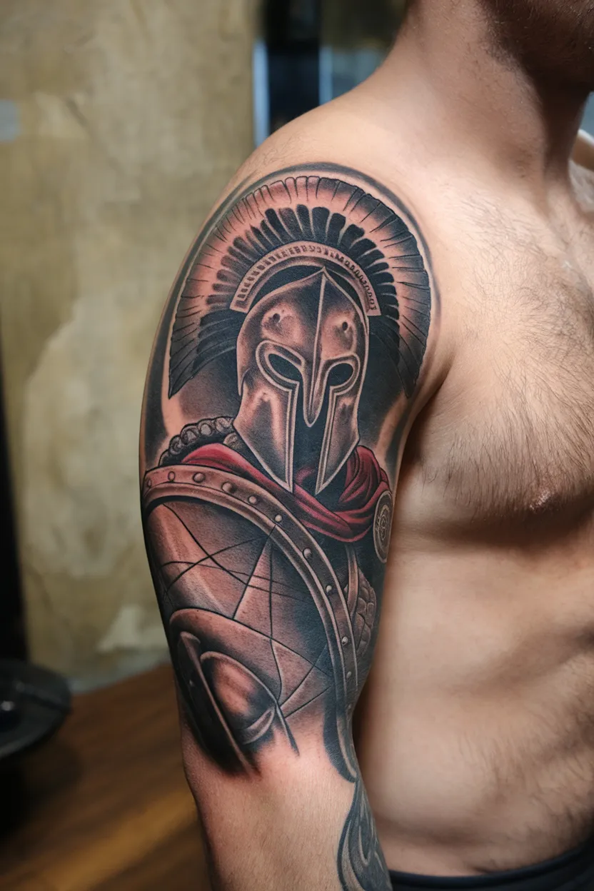 Spartan Warrior Tattoo