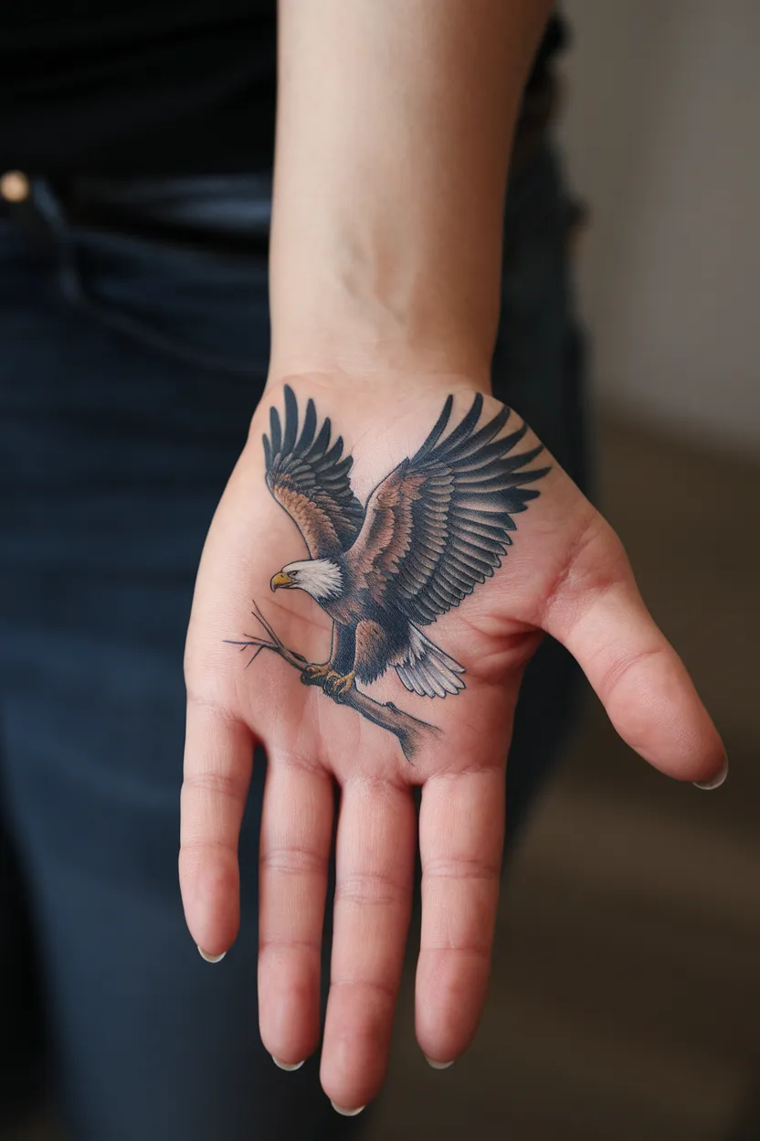 Realistic Eagle in Flight