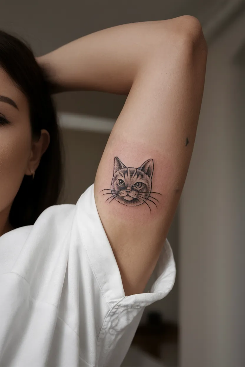 Small Detailed Cat Whiskers