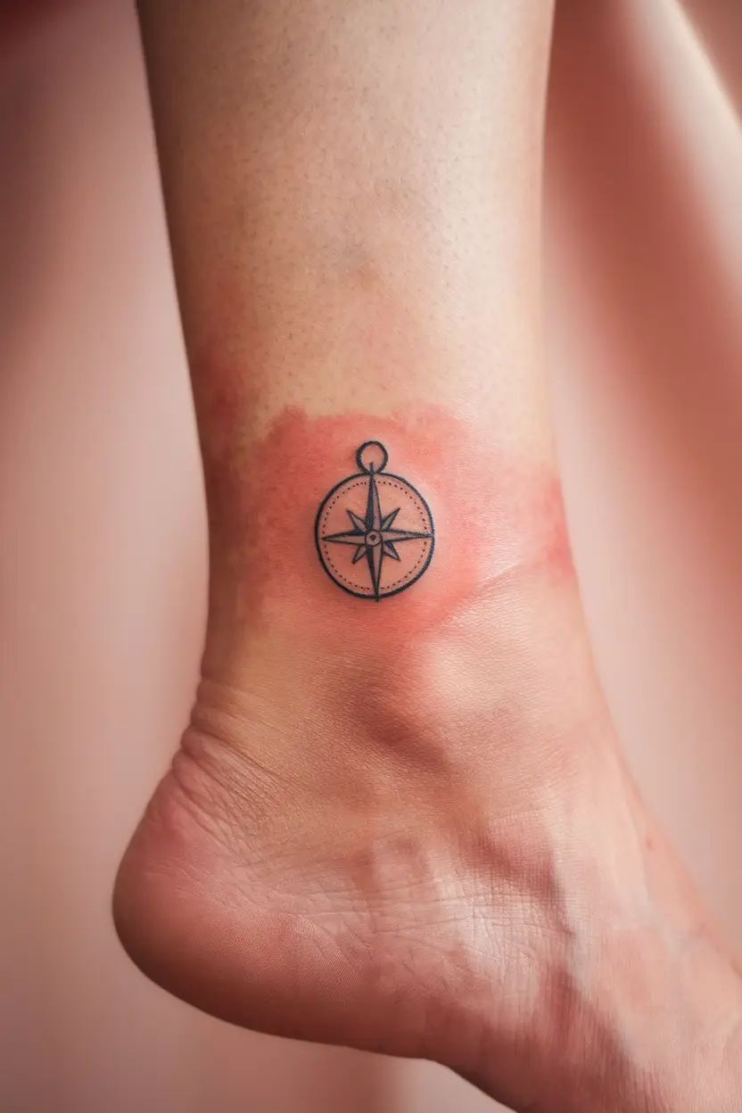 Compass Tattoo