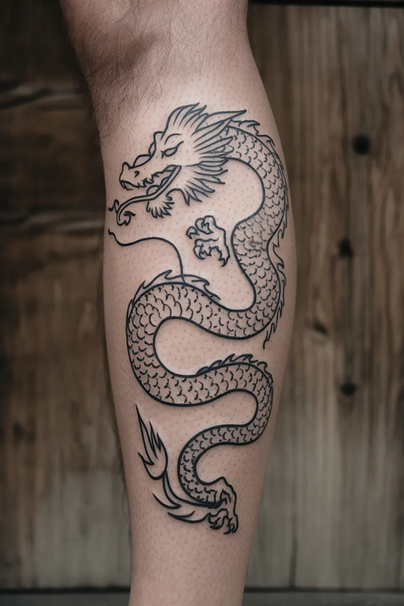 Unique Japanese Dragon Tattoo 3
